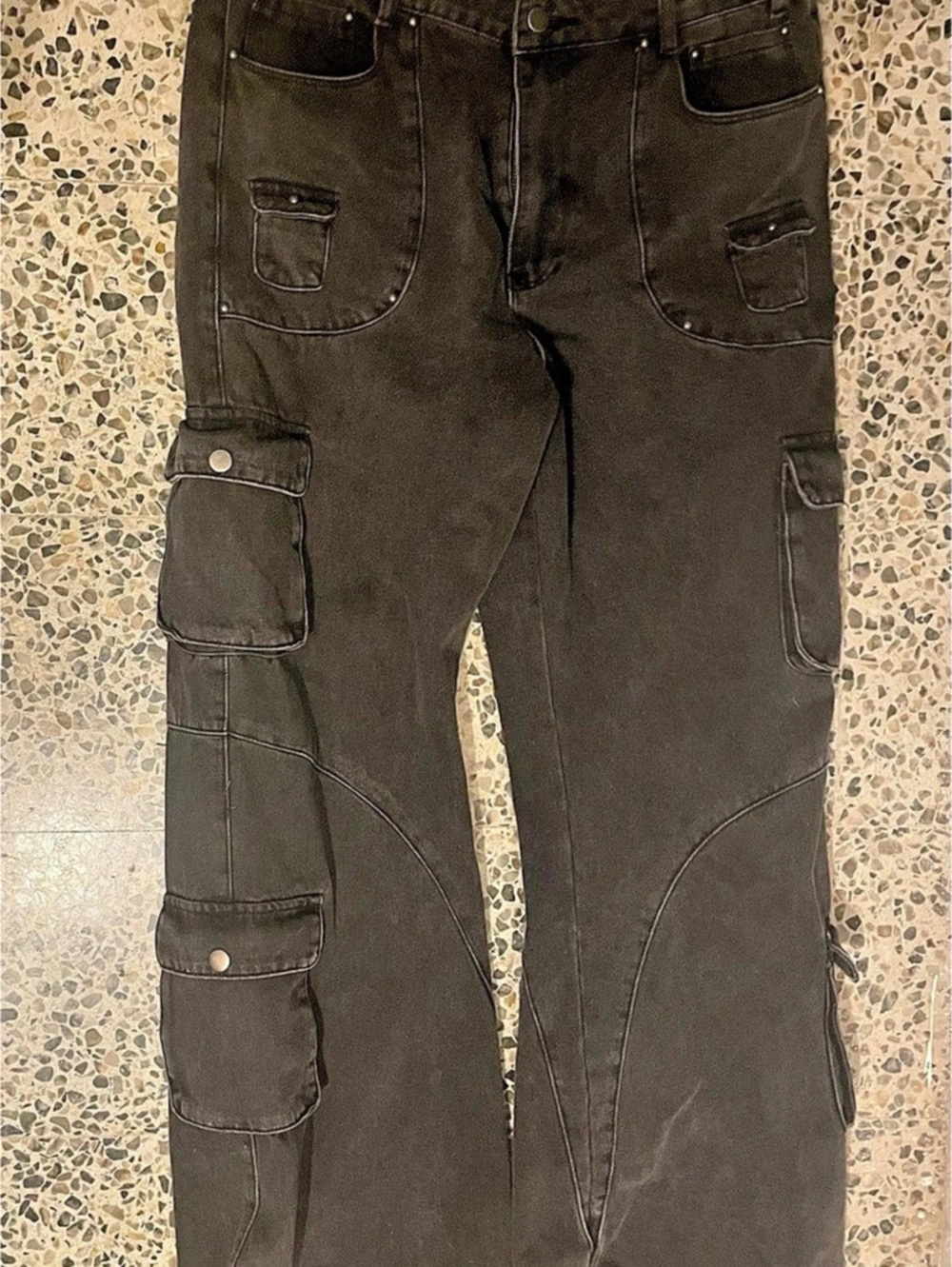 Black Cargo Pants